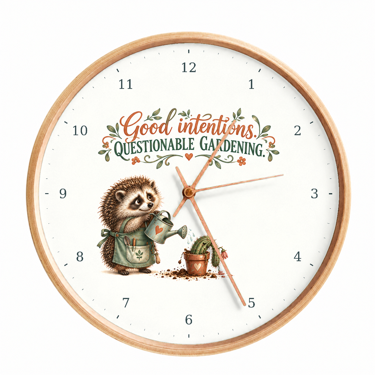 IMAGE_01_Front_-_Funny_Plant_Parent_Wall_Clock_30cm_Wooden_Frame_-_WC-H069_-_649310204175.png