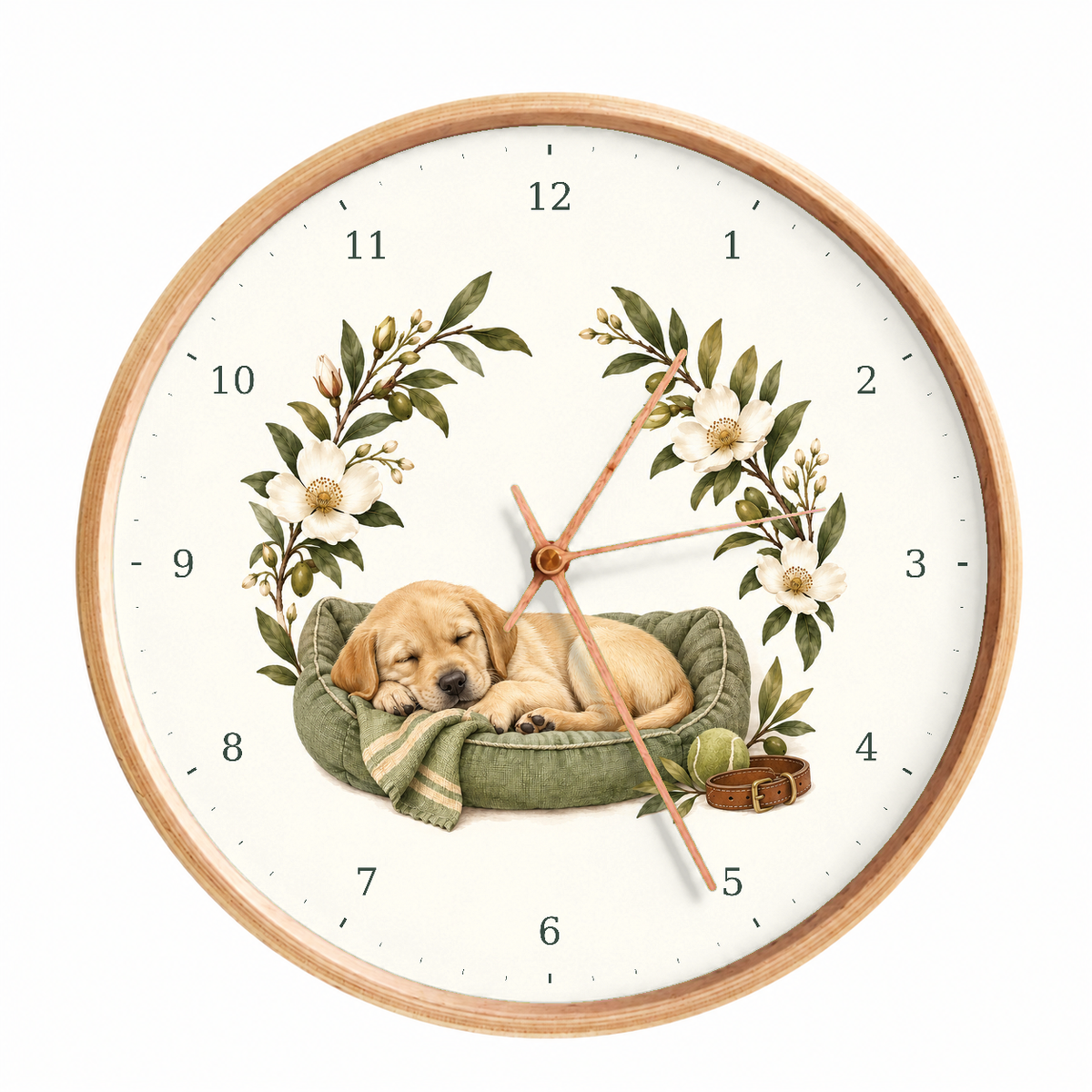 IMAGE_01_Front_-_Sleeping_Labrador_Wall_Clock_30cm_Wooden_Frame_-_WC-D030_-_649310203789.png