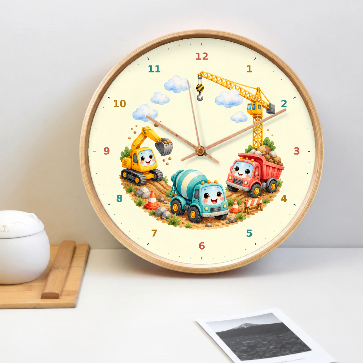 IMAGE_02_Tabletop_-_Kids_Construction_Truck_Wall_Clock_30cm_Wooden_Frame_-_WC-K097_-_649310204458.png