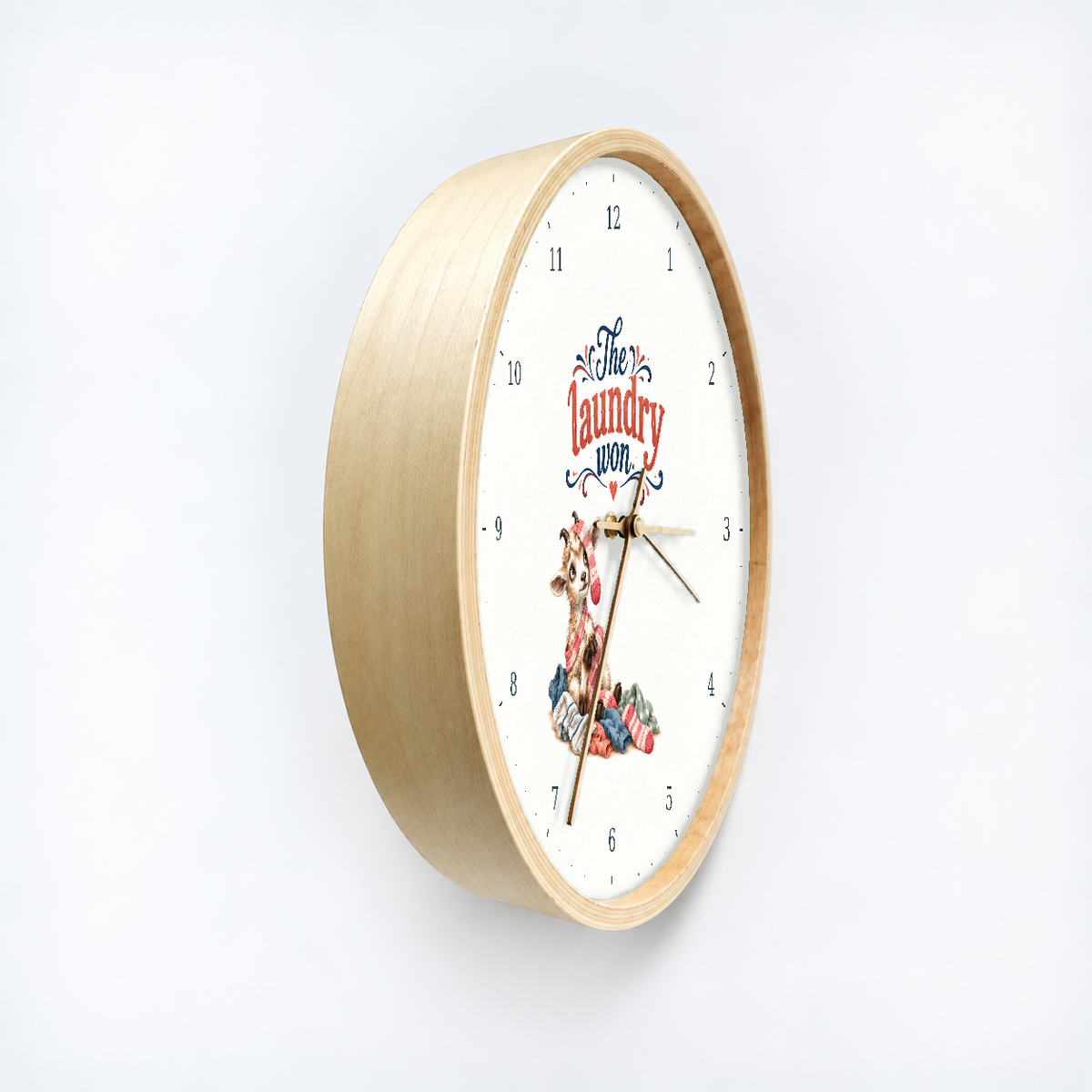IMAGE_03_Angled_-_Funny_Laundry_Goat_Wall_Clock_30cm_Wooden_Frame_-_WC-H072_-_649310204205.png