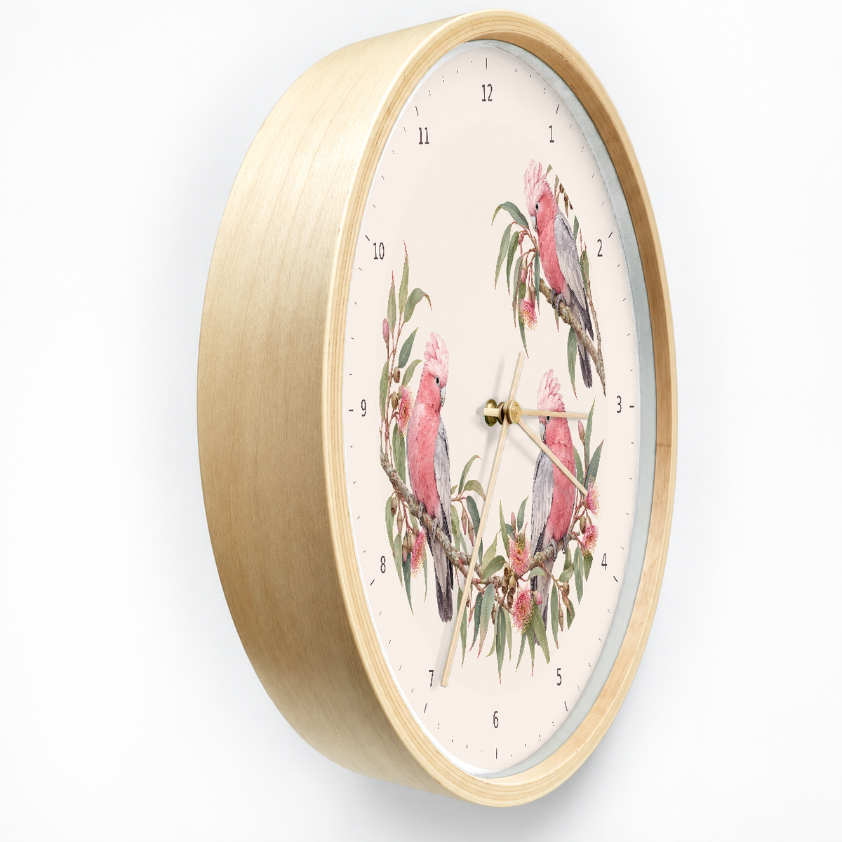 IMAGE_03_Angled_-_Galah_Bird_Wall_Clock_30cm_Wooden_Frame_-_WC-U029_-_649310203772.png