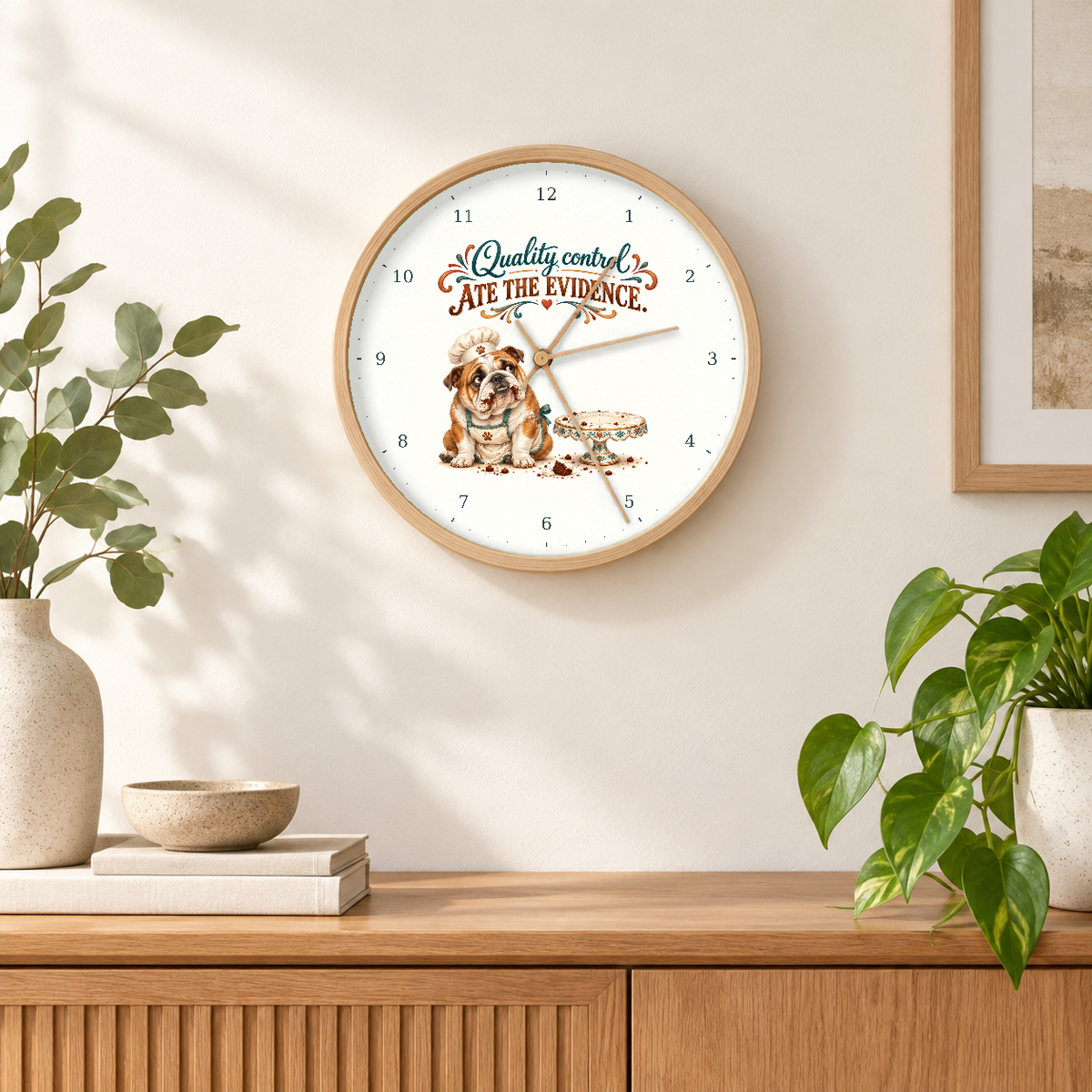 IMAGE_04_Wall_-_Funny_Bulldog_Chef_Wall_Clock_30cm_Wooden_Frame_-_WC-H086_-_649310204342.png