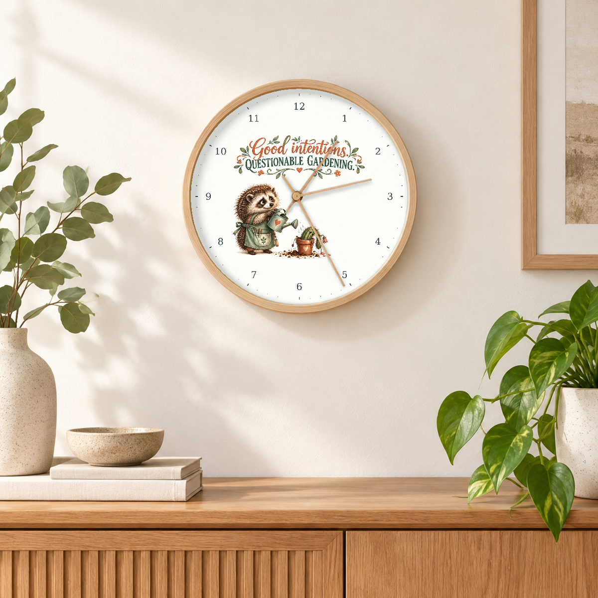 IMAGE_04_Wall_-_Funny_Plant_Parent_Wall_Clock_30cm_Wooden_Frame_-_WC-H069_-_649310204175.png