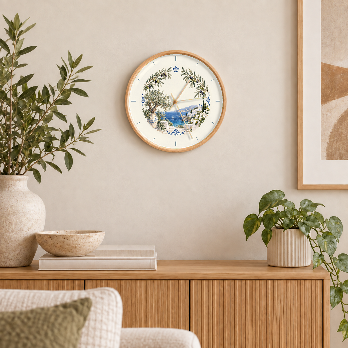 IMAGE_04_Wall_-_Greek_Olive_Grove_Wall_Clock_30cm_Wooden_Frame_-_WC-T127_-_649310204755.png