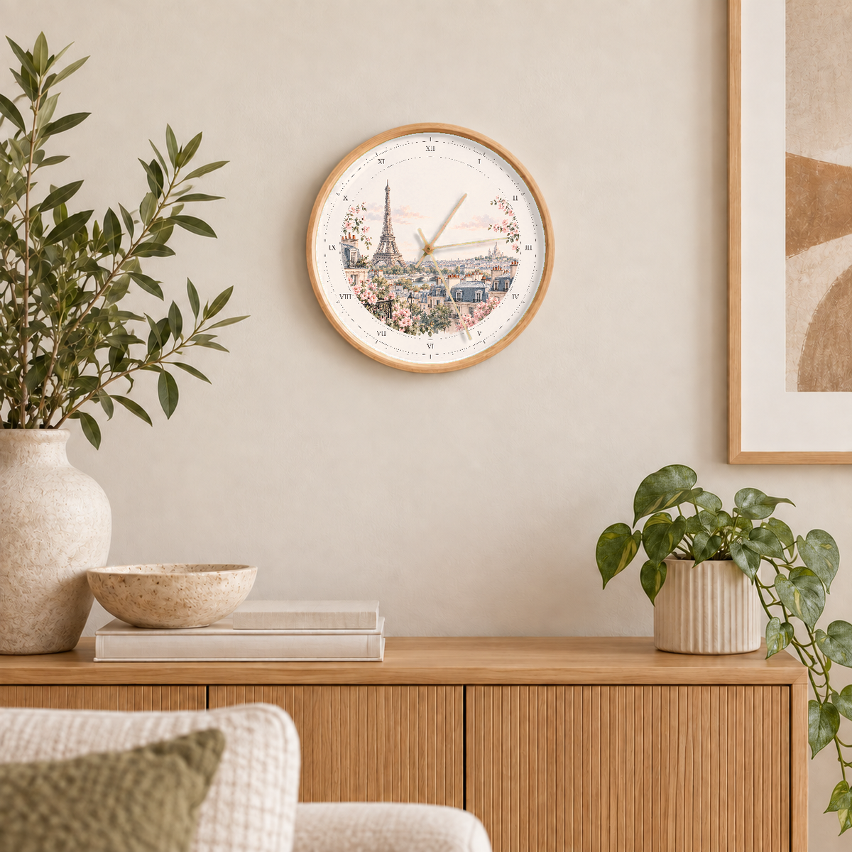 IMAGE_04_Wall_-_Paris_Eiffel_Tower_Wall_Clock_30cm_Wooden_Frame_-_WC-T123_-_649310204717.png