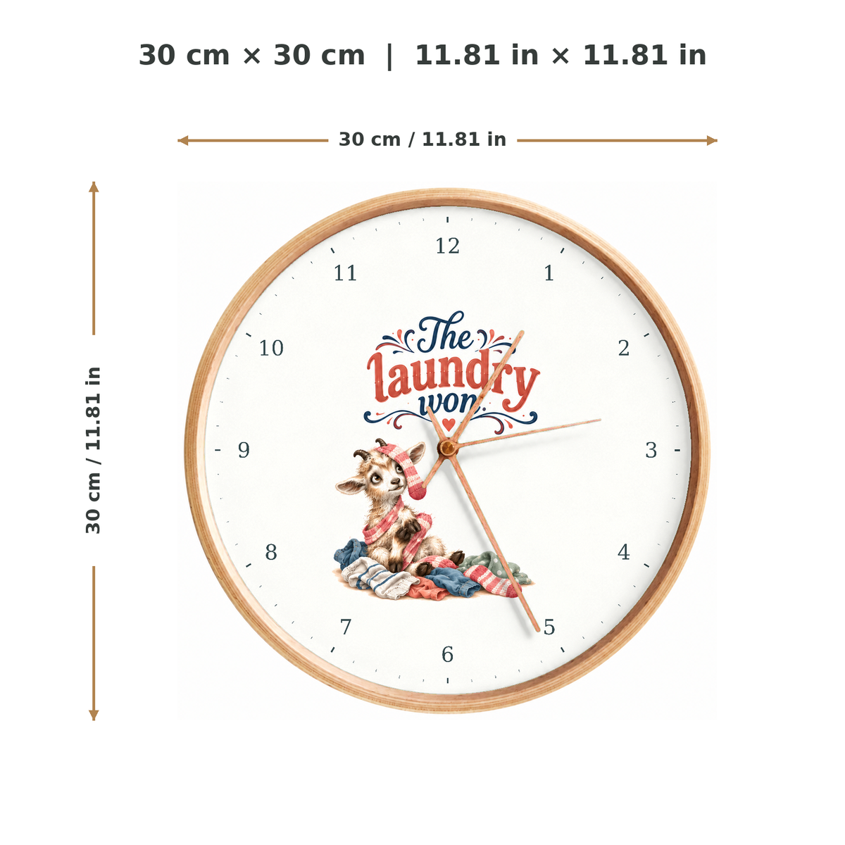 IMAGE_05_Measurements_-_Funny_Laundry_Goat_Wall_Clock_30cm_Wooden_Frame_-_WC-H072_-_649310204205.png