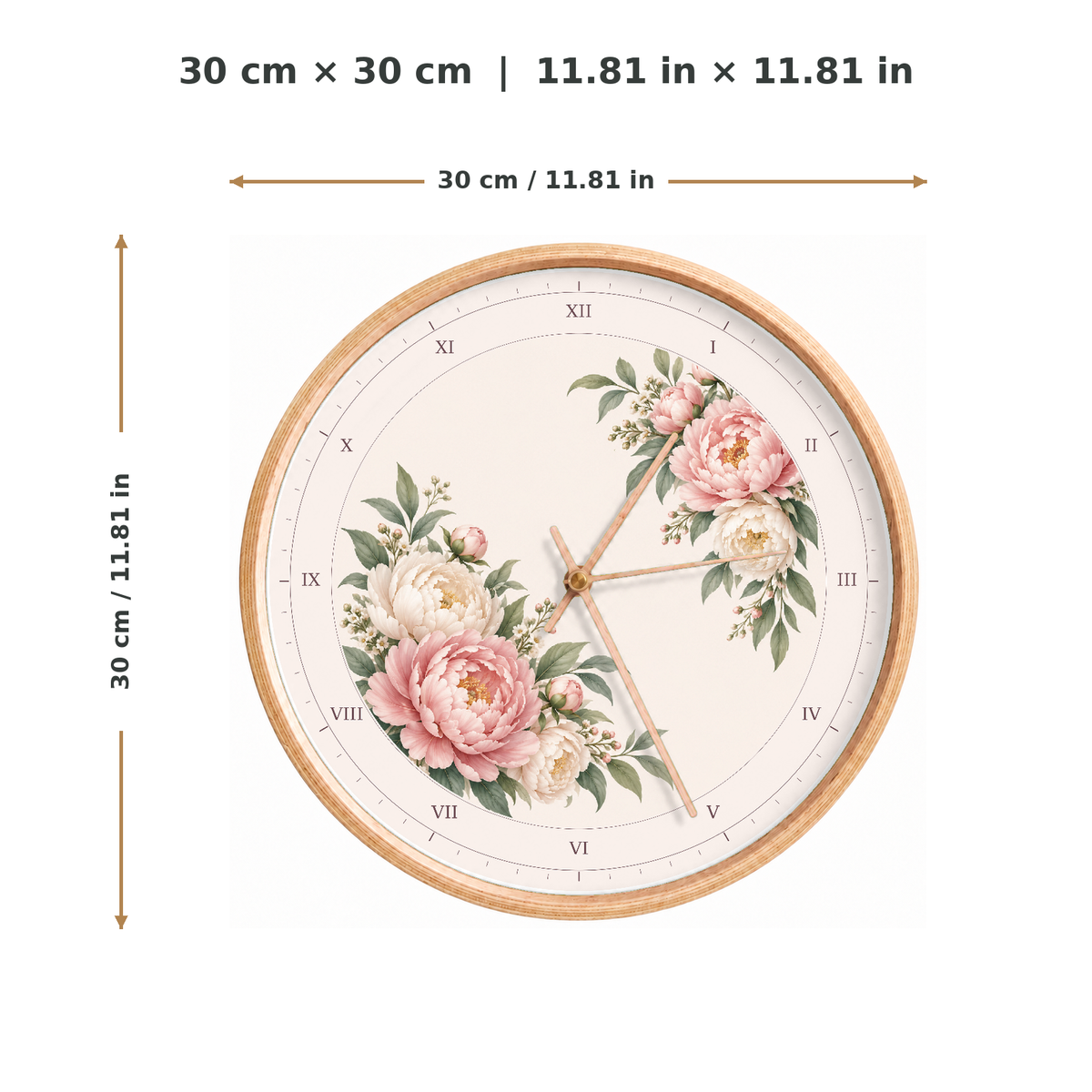IMAGE_05_Measurements_-_Pink_Peony_Wall_Clock_30cm_Wooden_Frame_-_WC-F019_-_649310203673.png