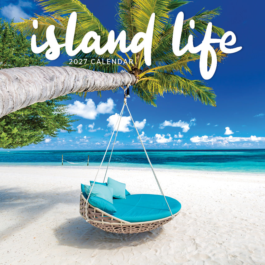 2027 Island Life - Square Wall Calendar