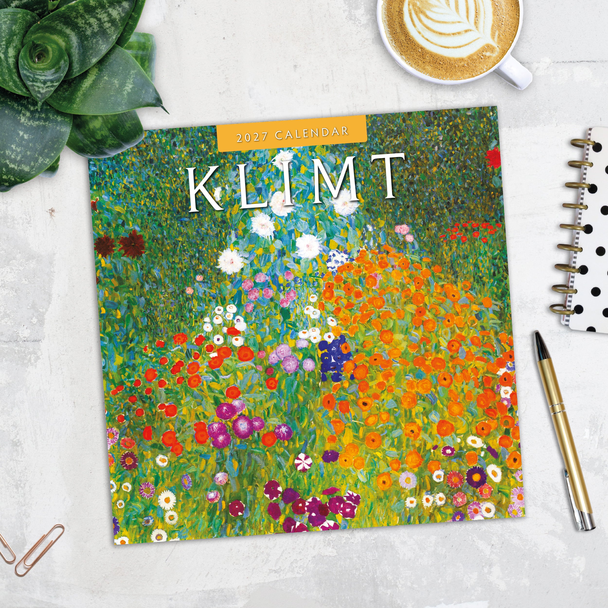 2027 Klimt - Square Wall Calendar