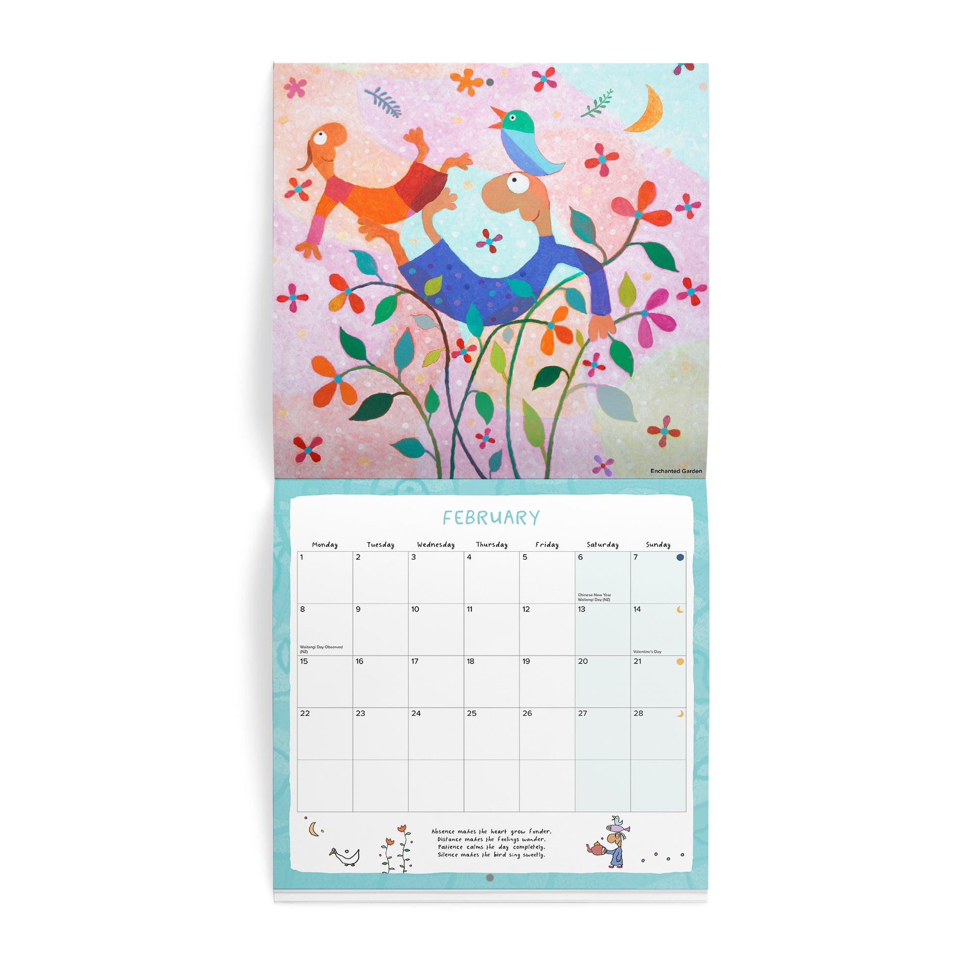 2027 Leunig by Michael Leunig - Square Wall Calendar