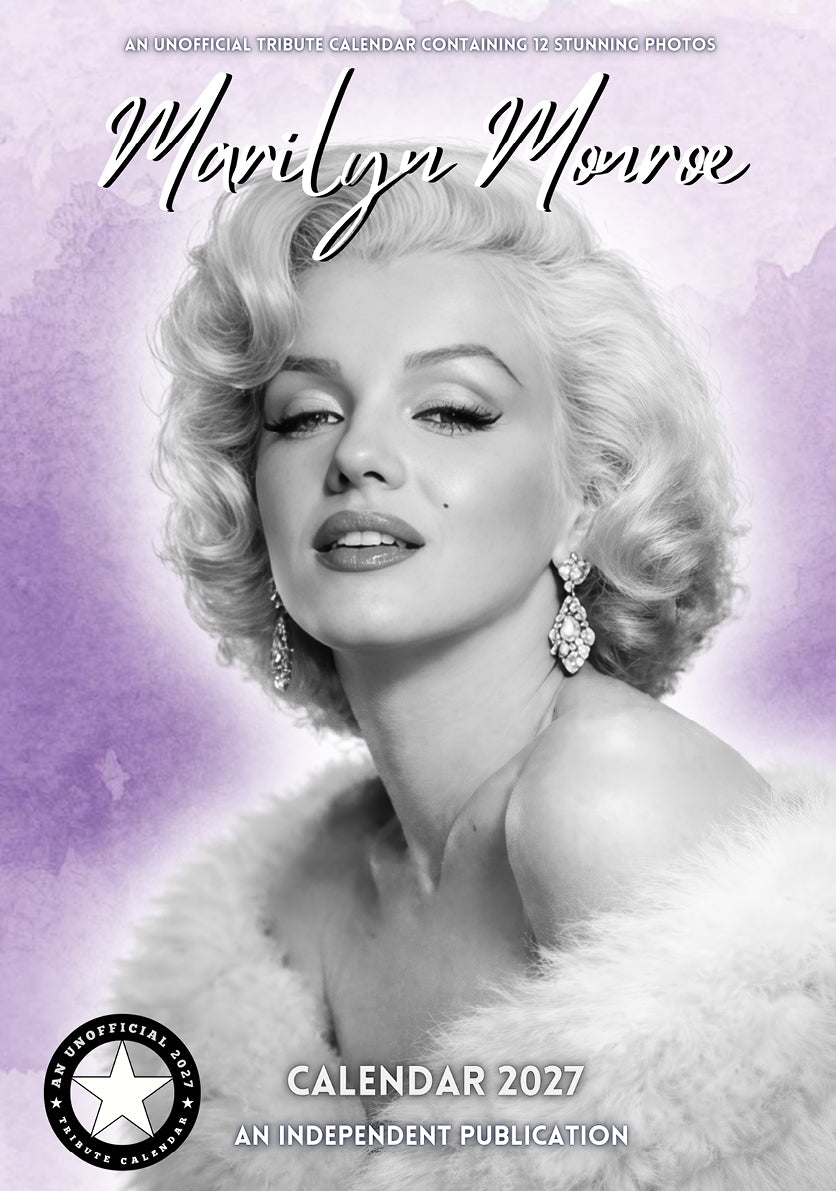 2027 Marilyn Monroe - A3 Wall Calendar