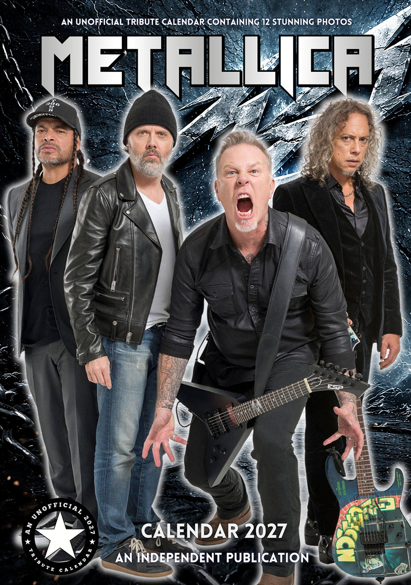 2027 Metallica - A3 Wall Calendar