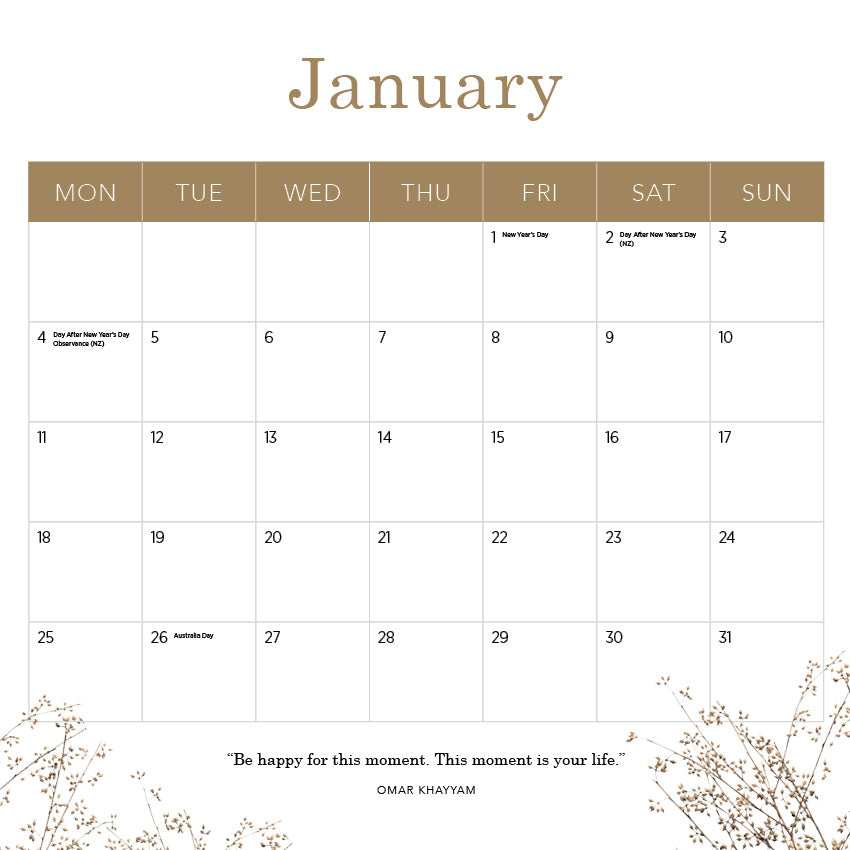 2027 Our Australia Country Collections - Square Wall Calendar