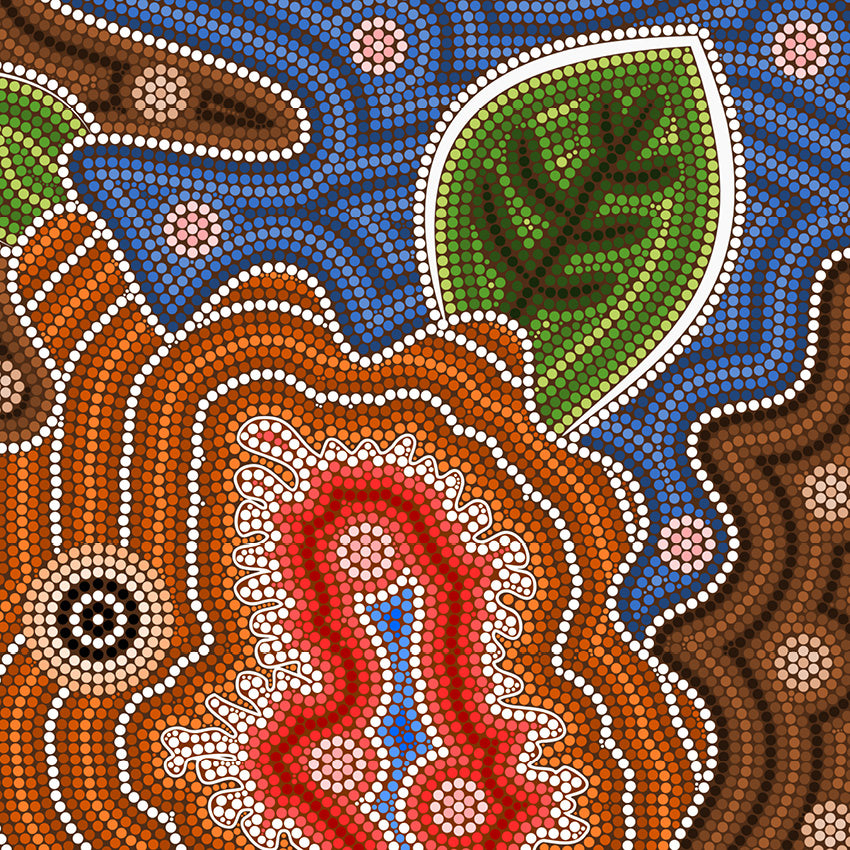 2027 Our Australia Dreamtime - Square Wall Calendar