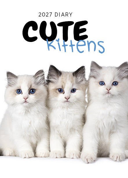 2027 Cute Kittens - Weekly Diary/Planner