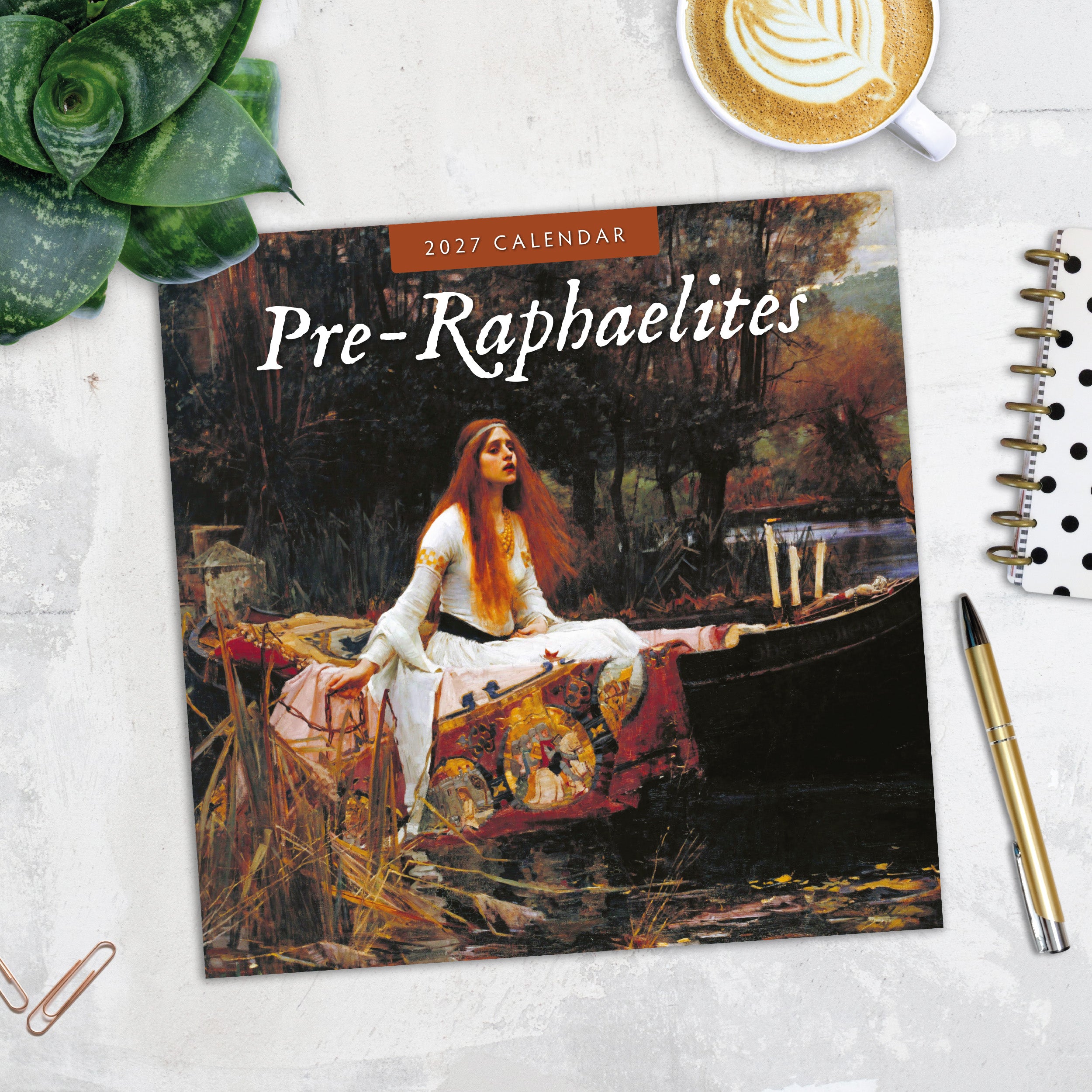 2027 Pre-Raphaelites - Square Wall Calendar