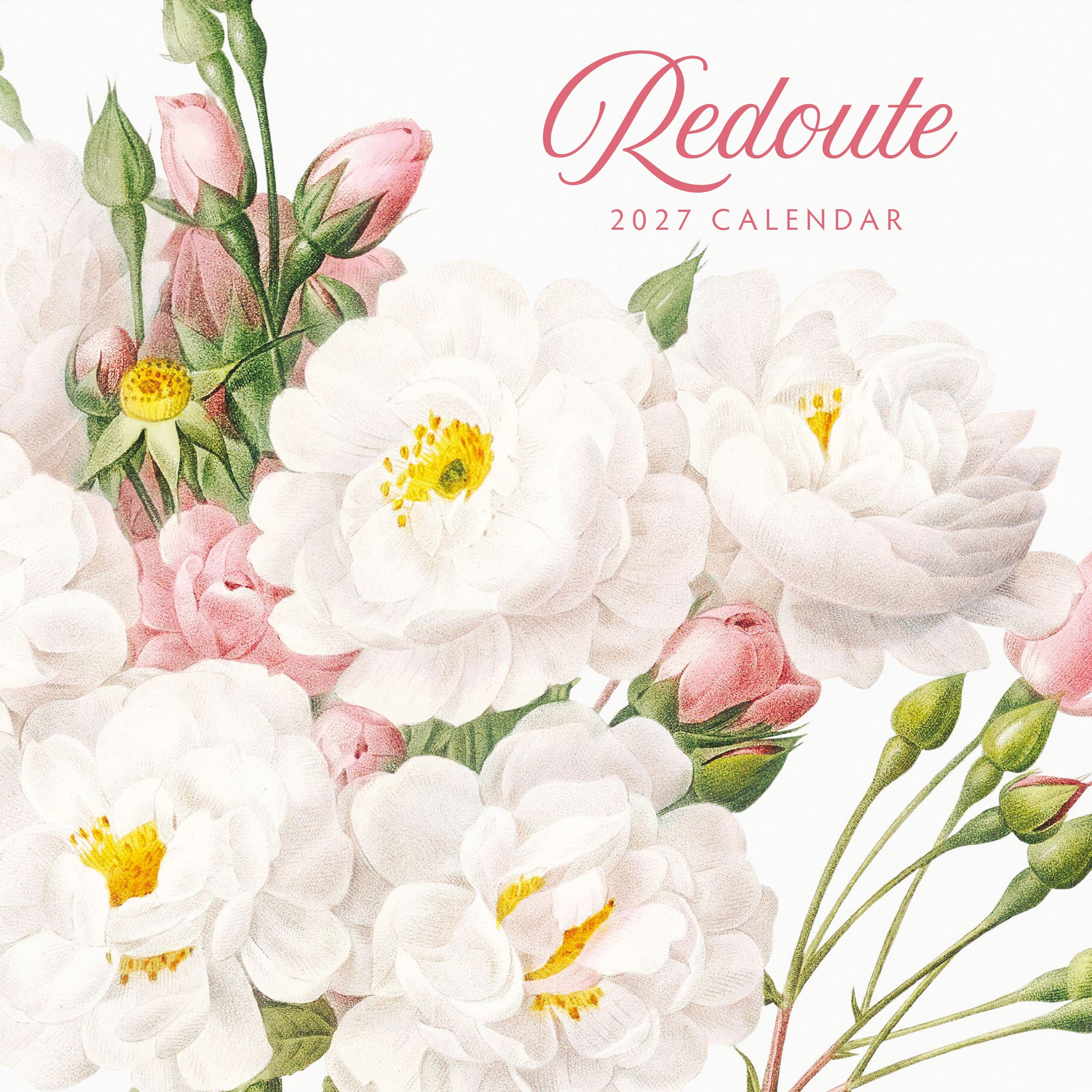 2027 Redoute - Square Wall Calendar