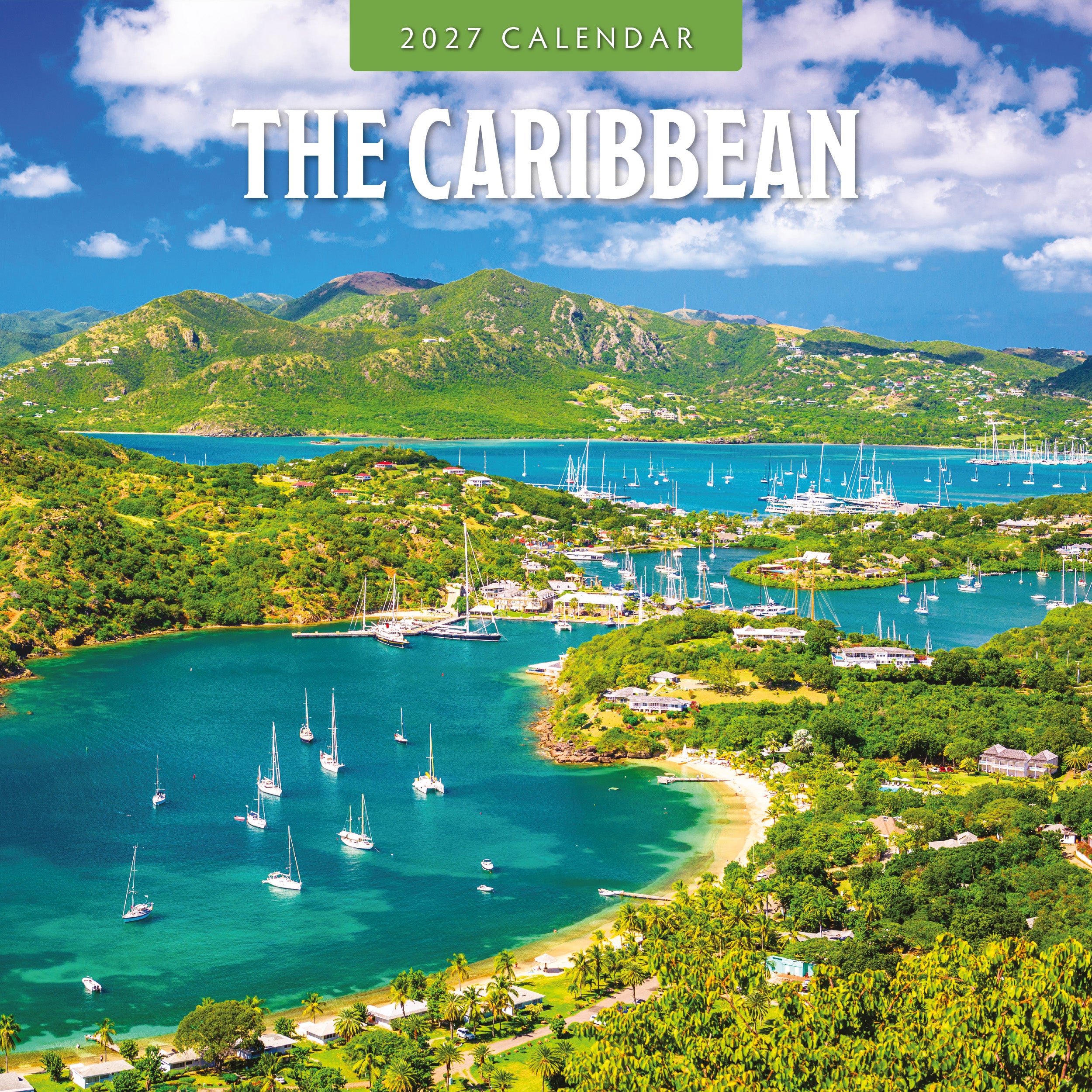 2027 The Caribbean - Square Wall Calendar