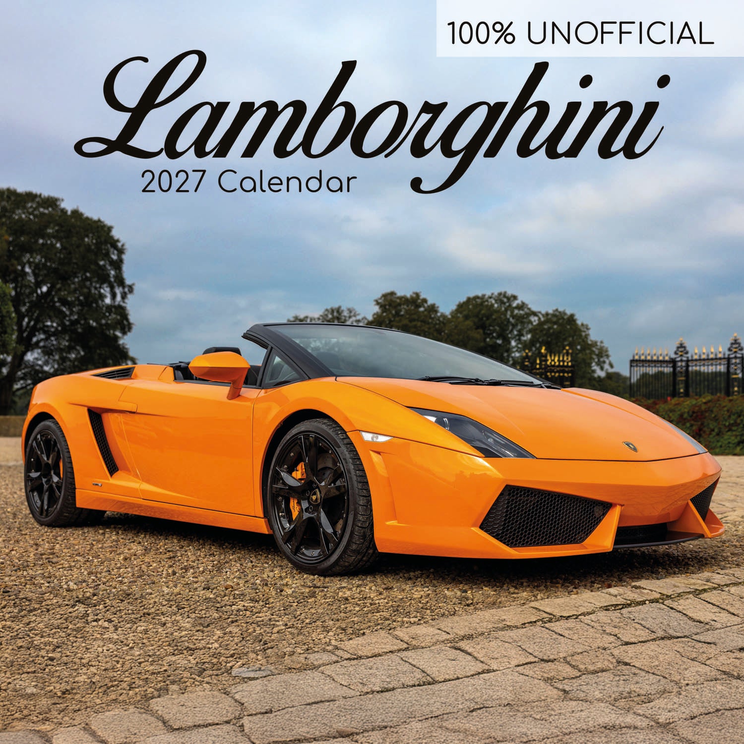 2027 Lamborghini - Square Wall Calendar