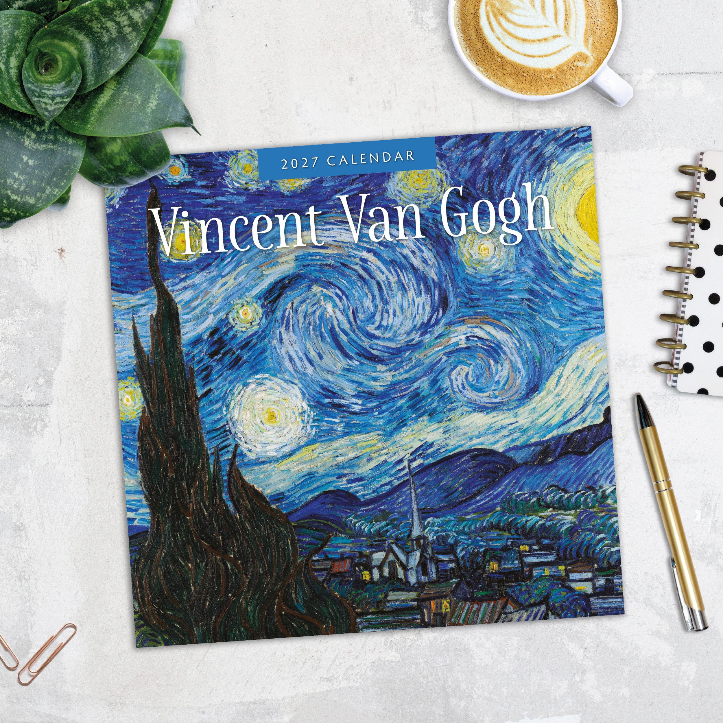 2027 Vincent Van Gogh - Square Wall Calendar