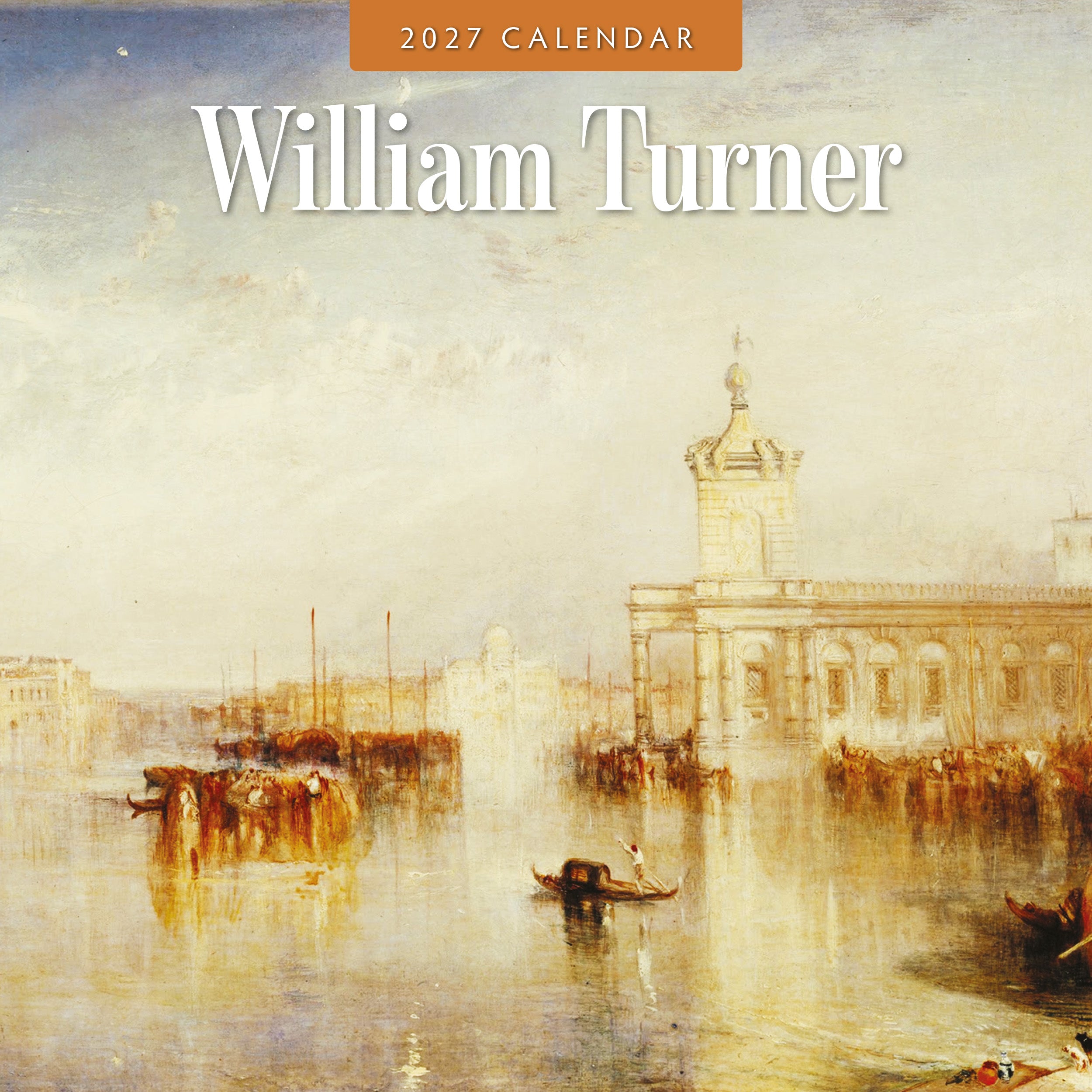 2027 William Turner - Square Wall Calendar