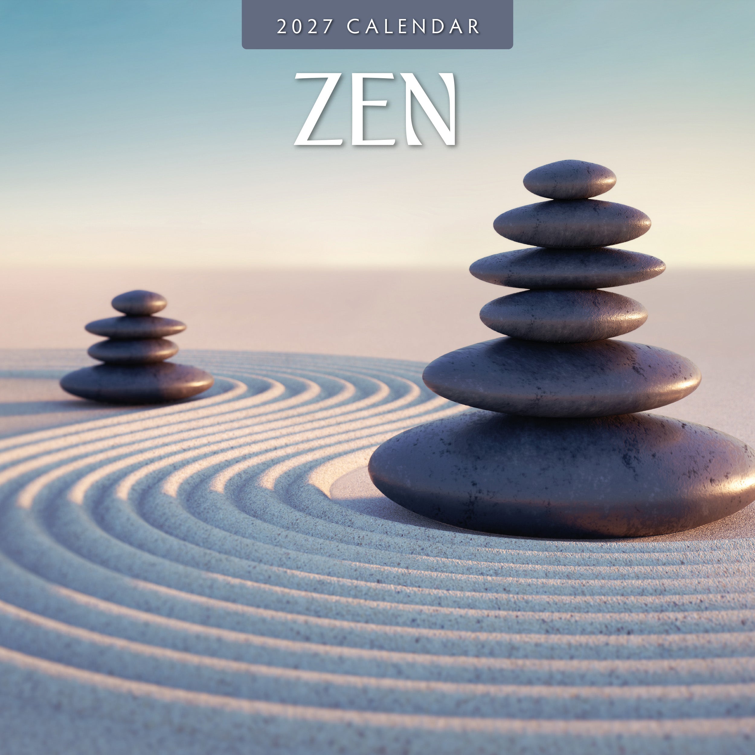 2027 Zen - Square Wall Calendar