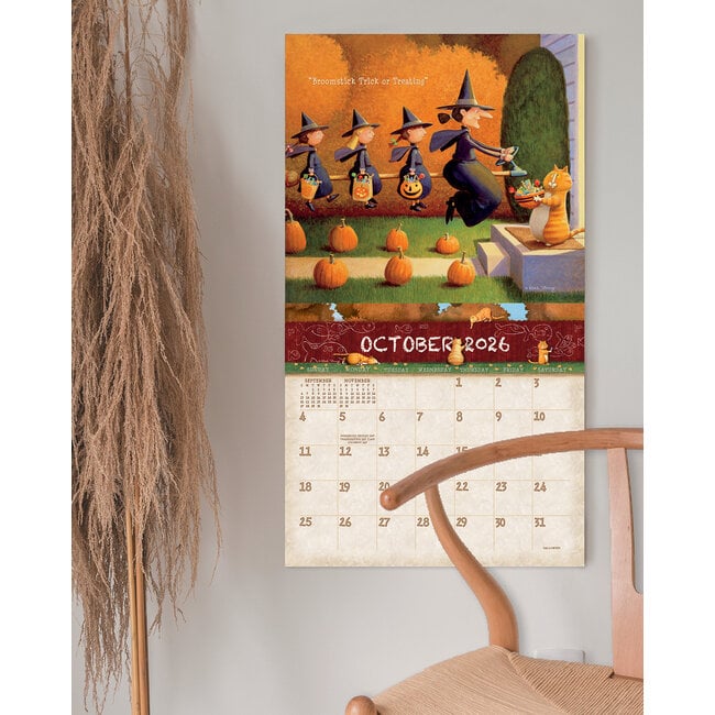 2026 Legacy A Cat's Life - Deluxe Wall Calendar