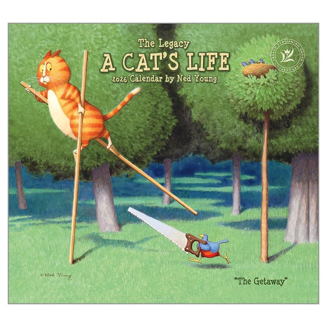 2026 Legacy A Cat's Life - Deluxe Wall Calendar