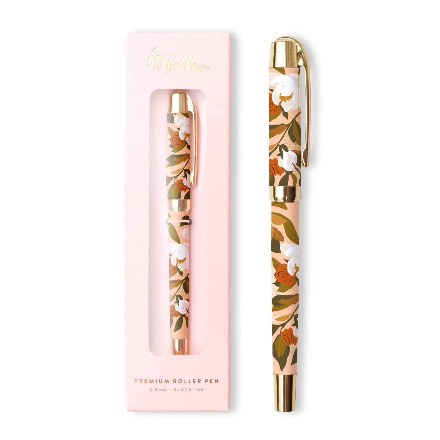 Magnolia Rose - Rollerball Pen (Boxed)