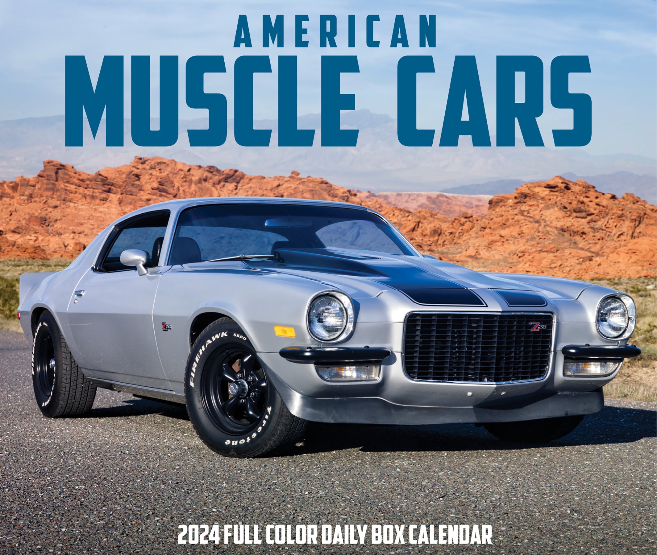 2024 American Muscle Cars - Daily Boxed Page-A-Day Calendar