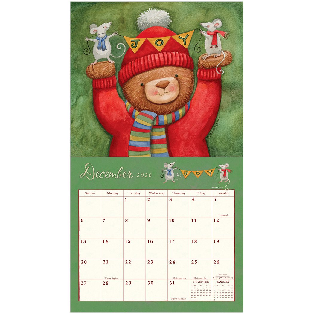 2026 Legacy Bears - Deluxe Wall Calendar