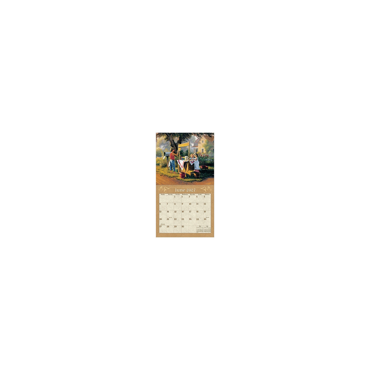 2027 Hometown - Deluxe Wall Calendar