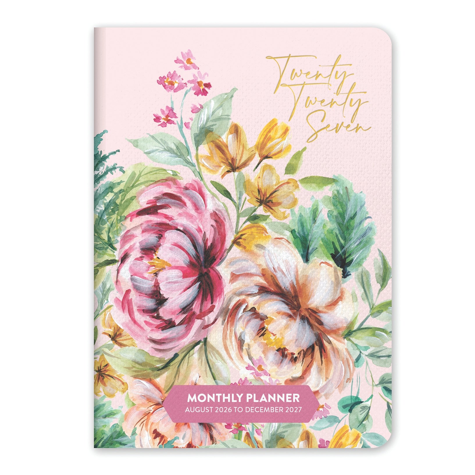 2027 Bella Flora - 17-Month Monthly Pocket Diary/Planner