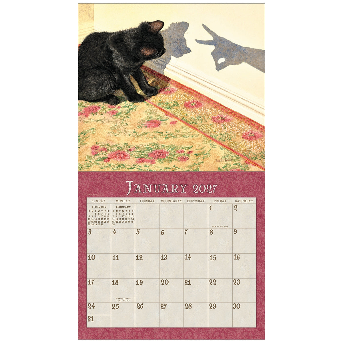 2027 Kittens - Deluxe Wall Calendar