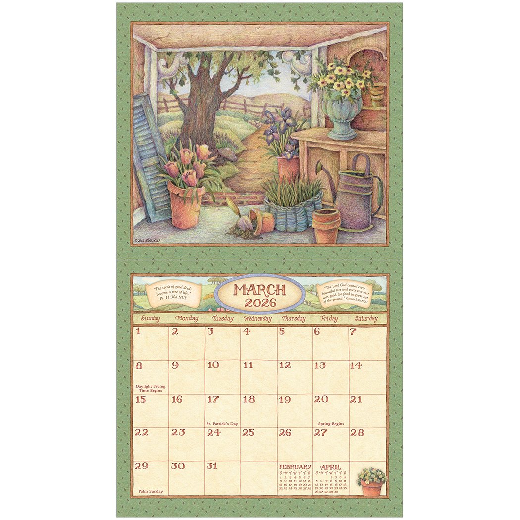 2026 Legacy Faithful Moments - Scripture - Deluxe Wall Calendar