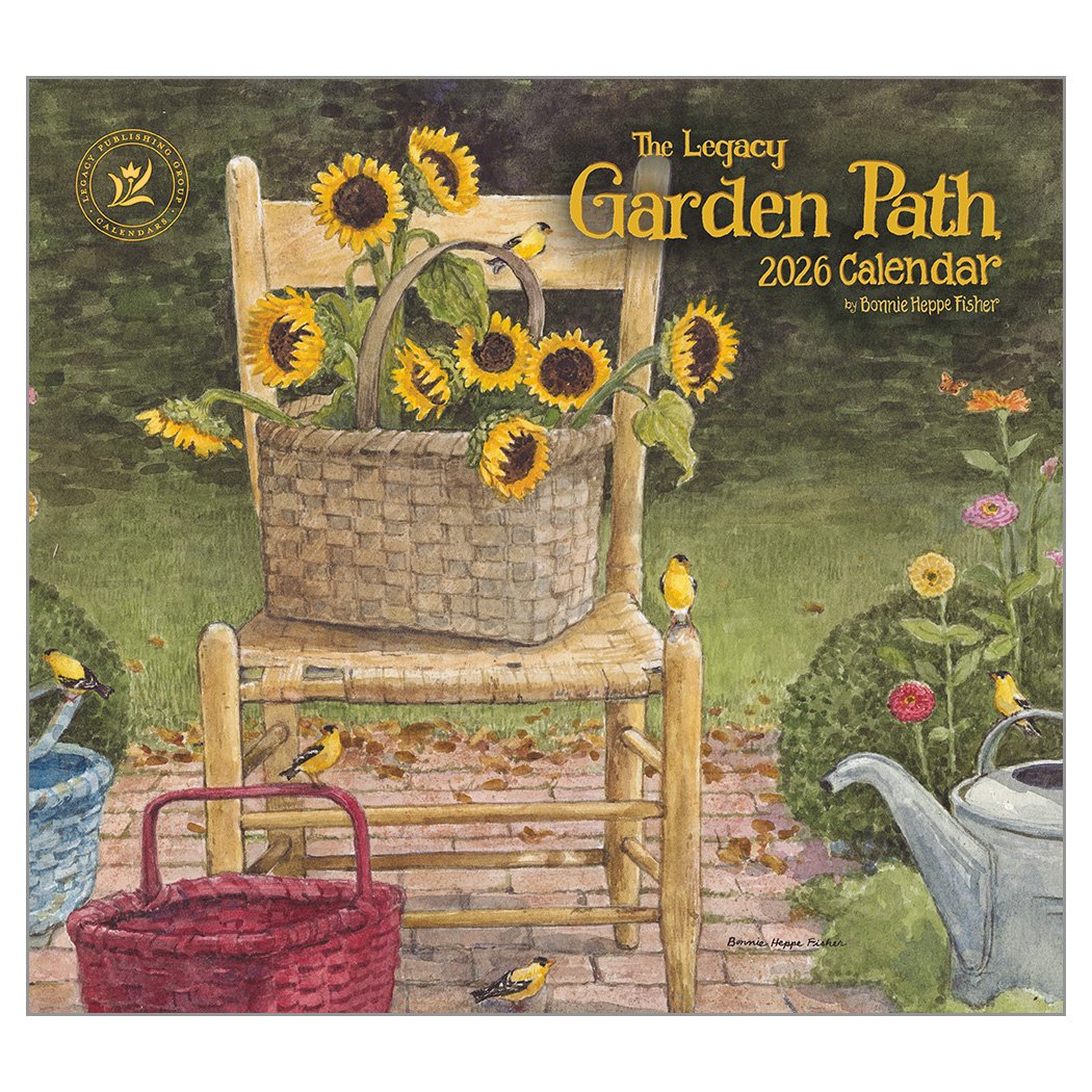 2026 Legacy Garden Path - Deluxe Wall Calendar