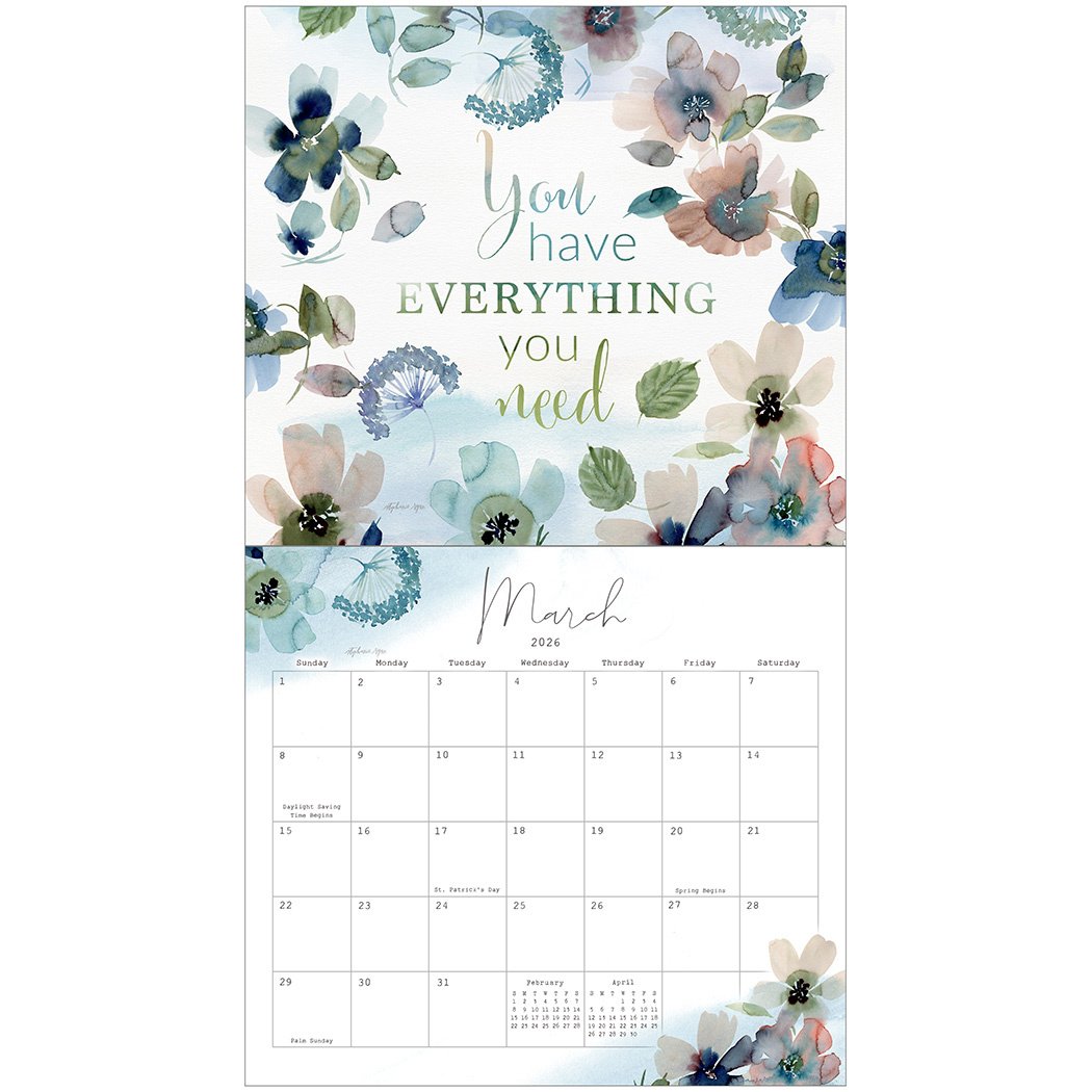 2026 Legacy Gratitude - Deluxe Wall Calendar