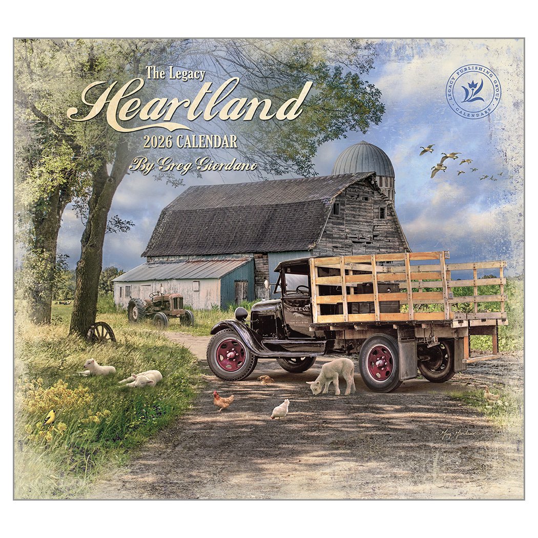 2026 Legacy Heartland - Deluxe Wall Calendar