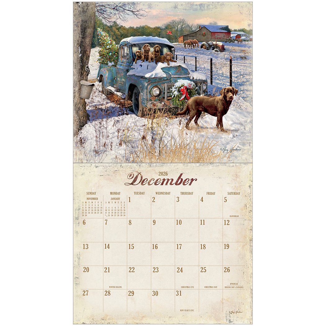 2026 Legacy Heartland - Deluxe Wall Calendar