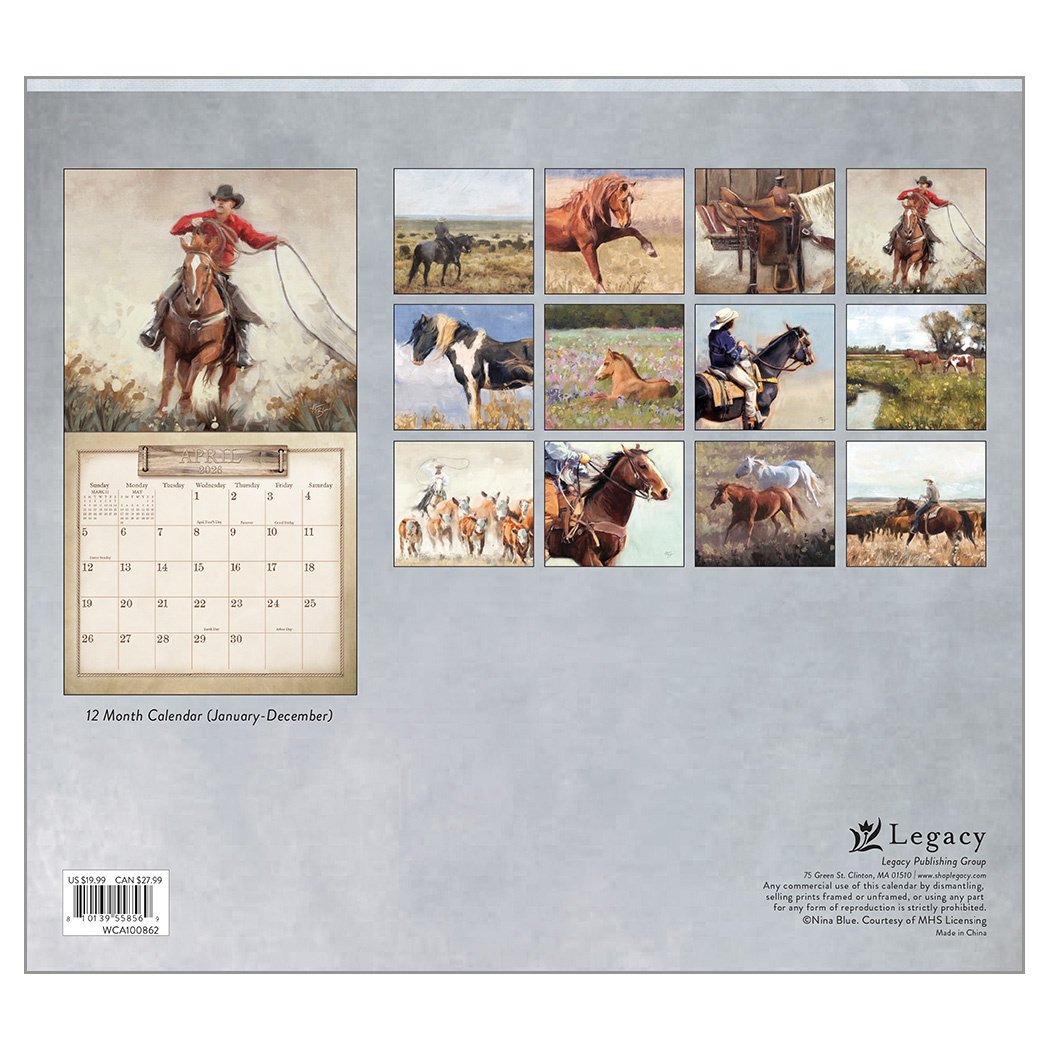 2026 Legacy Home On The Range - Deluxe Wall Calendar