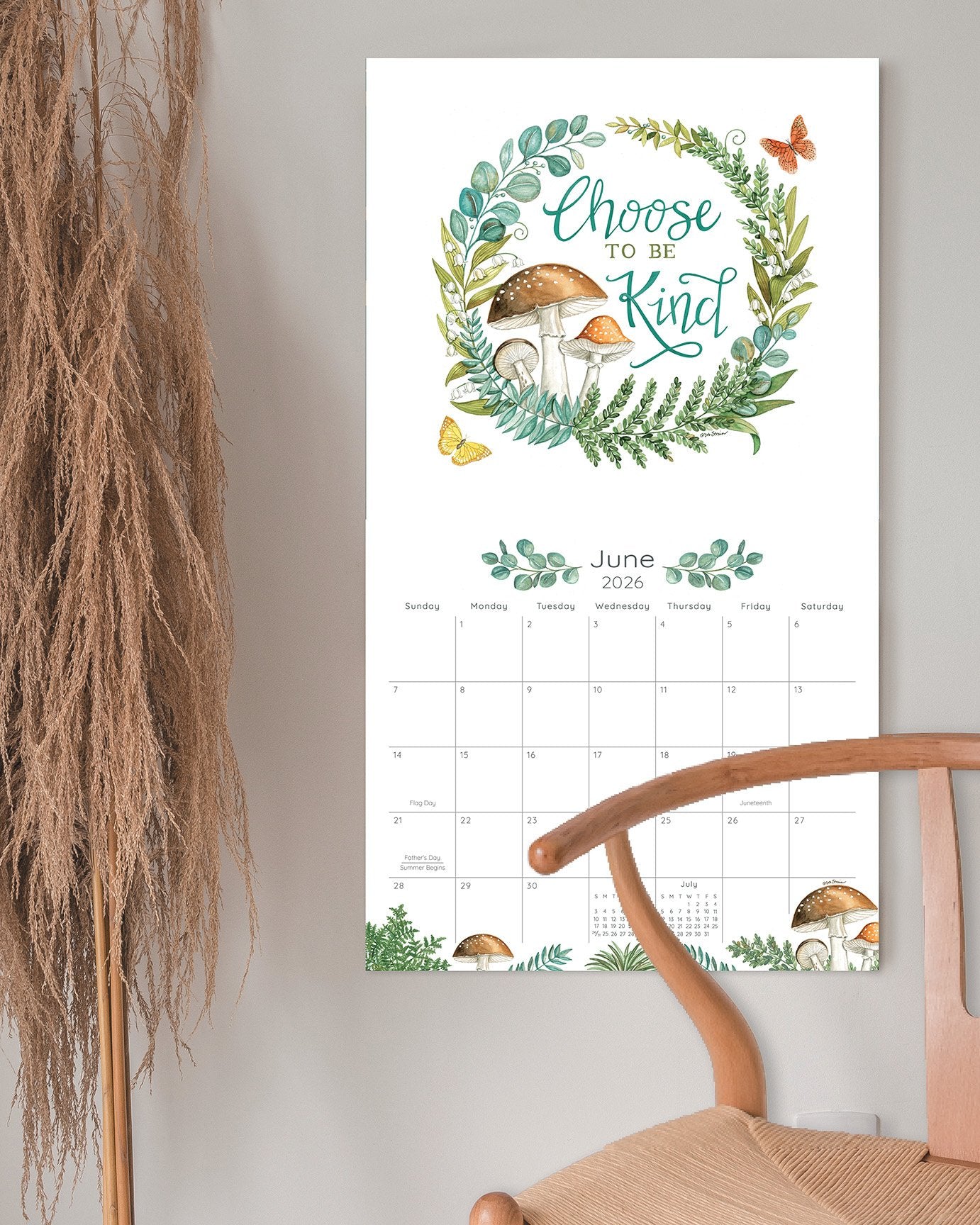 2026 Legacy Kindness Matters - Deluxe Wall Calendar