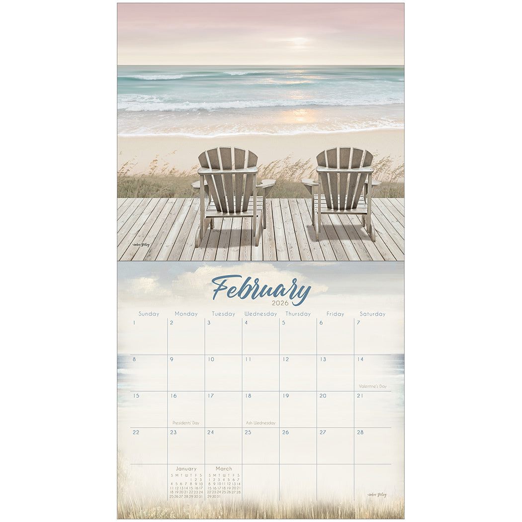 2026 Legacy The Shore - Deluxe Wall Calendar