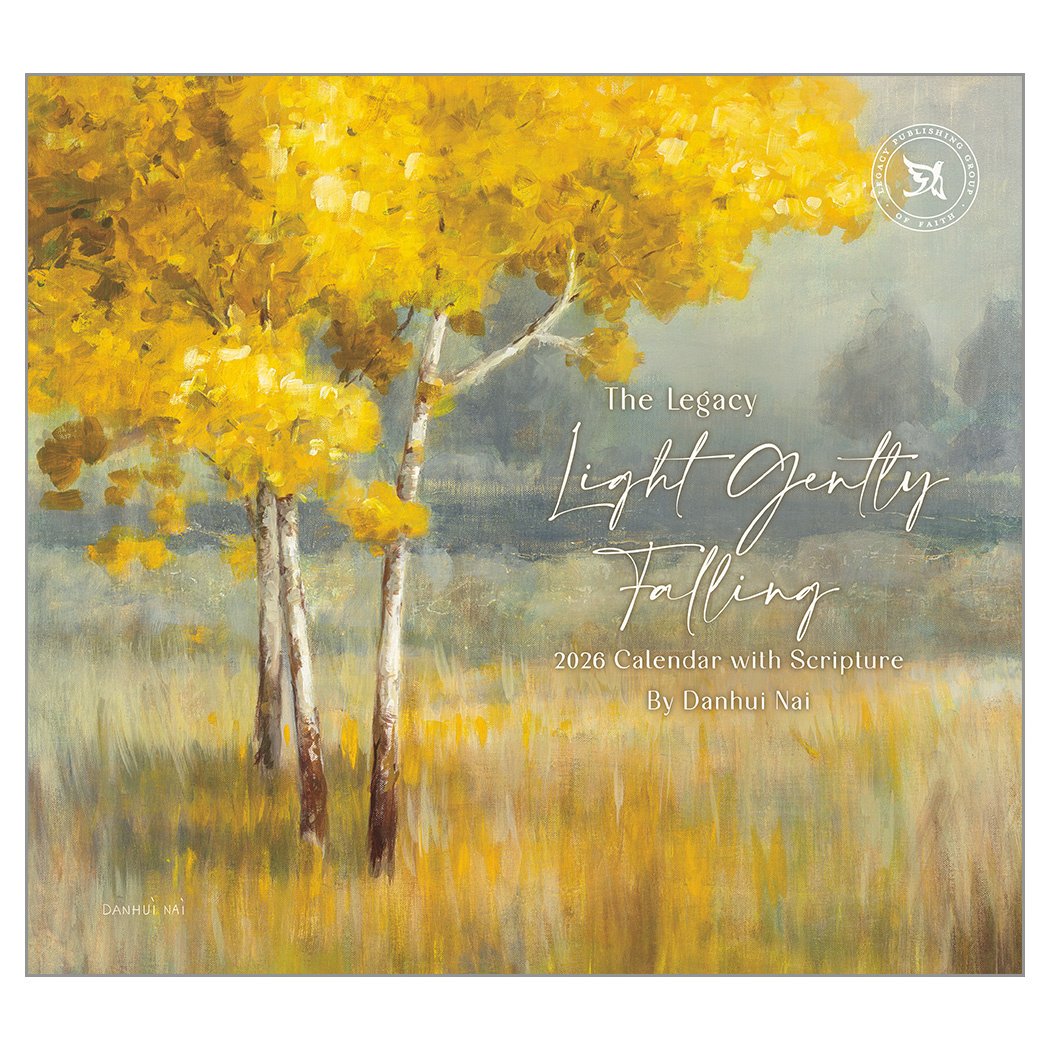 2026 Legacy Light Gently Falling - Deluxe Wall Calendar