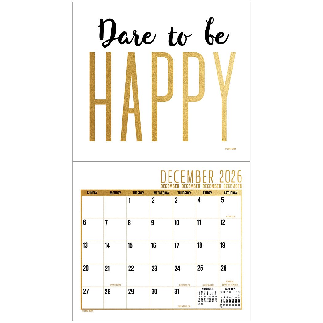 2026 Legacy Live Laugh Love - Deluxe Wall Calendar