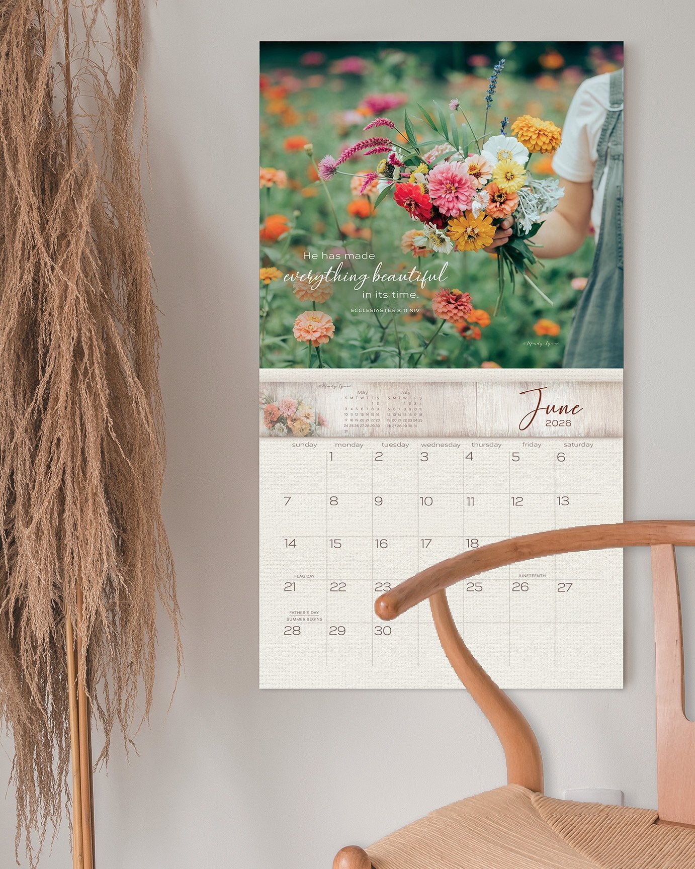 2026 Legacy Living In The Light - Deluxe Wall Calendar