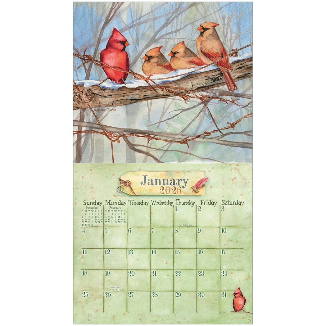 2026 Legacy Outside My Window - Deluxe Wall Calendar