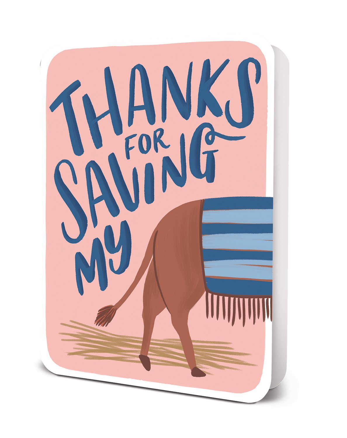 Thanks for Saving My - Greeting Card Greeting Card Orange Circle Studio