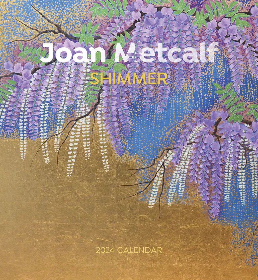 2024 Joan Metcalf Shimmer Square Wall Calendar Art Calendars by