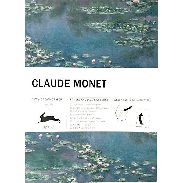 Claude Monet - Gift and Creative Papers Book