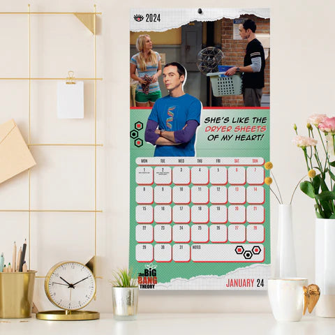 2024 Big Bang Theory - Square Wall Calendar  SOLD OUT